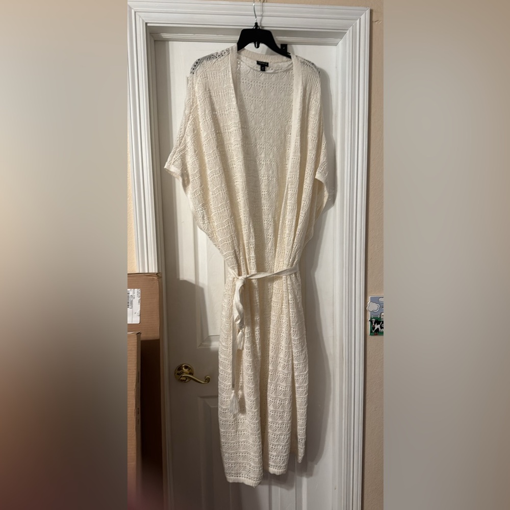 Torrid lace long cardigan